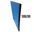 RUBBER SAFETY FLOORING GRASSY TILES (แผ่นยางกันกระแทก รุ่นเส้น) CASTLE BLUE SIZE 50x50x2.5CM WEIGHT 5KG 1Y.